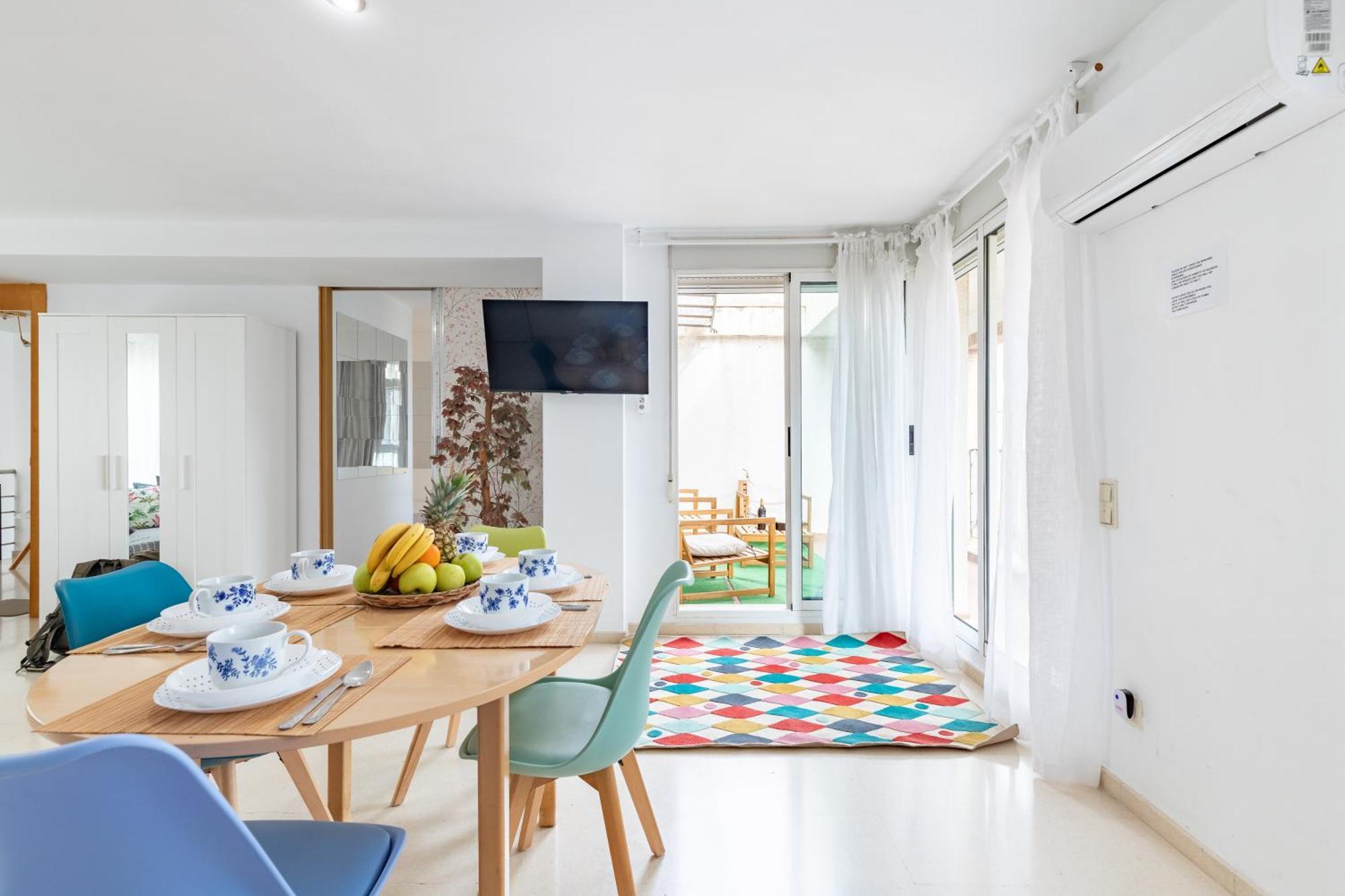 Penthouse Duplex In A 4 Floors Spanish House -8 Min To Center By Metro บาเลนเซีย ภายนอก รูปภาพ