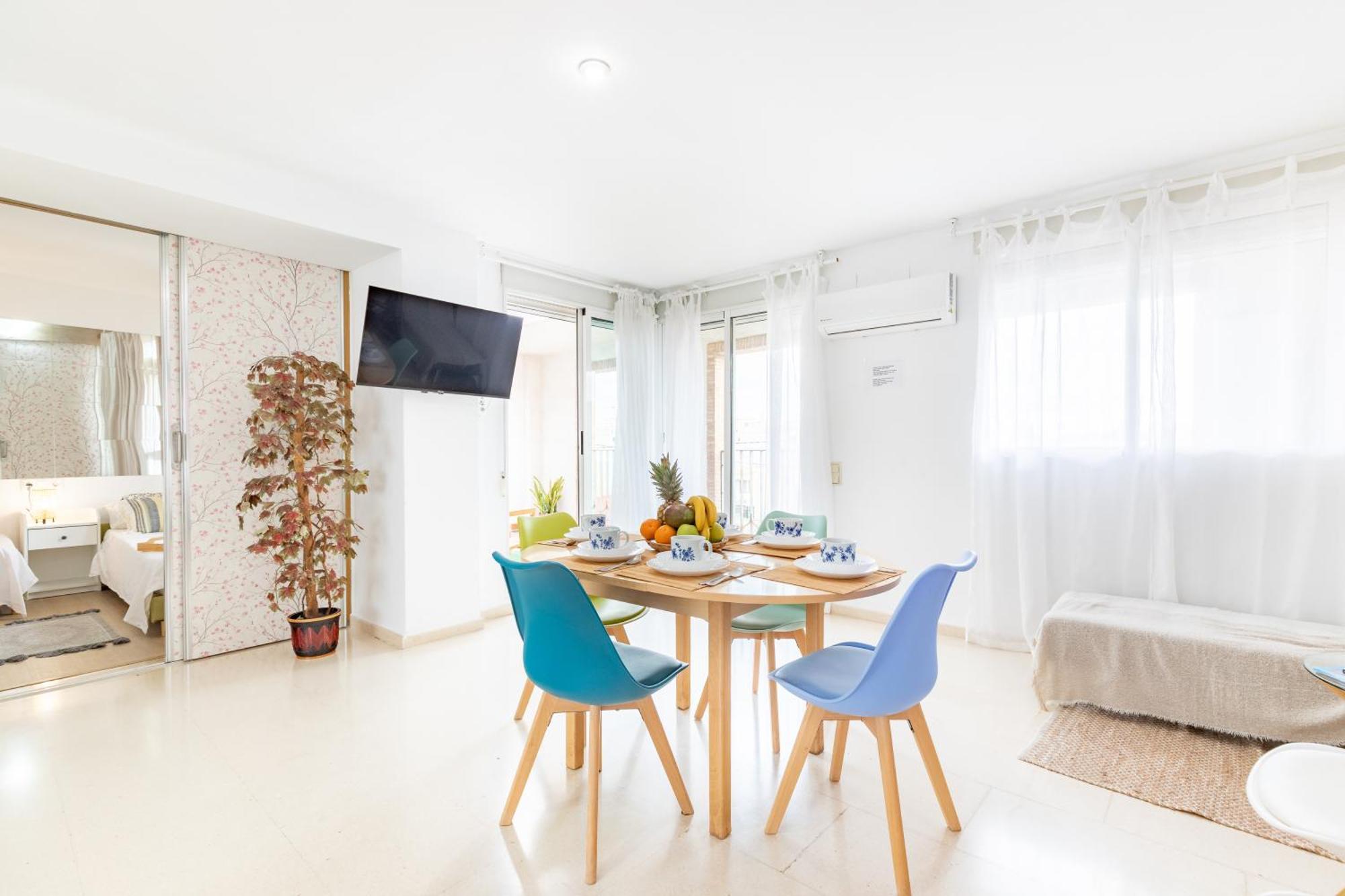 Penthouse Duplex In A 4 Floors Spanish House -8 Min To Center By Metro บาเลนเซีย ภายนอก รูปภาพ